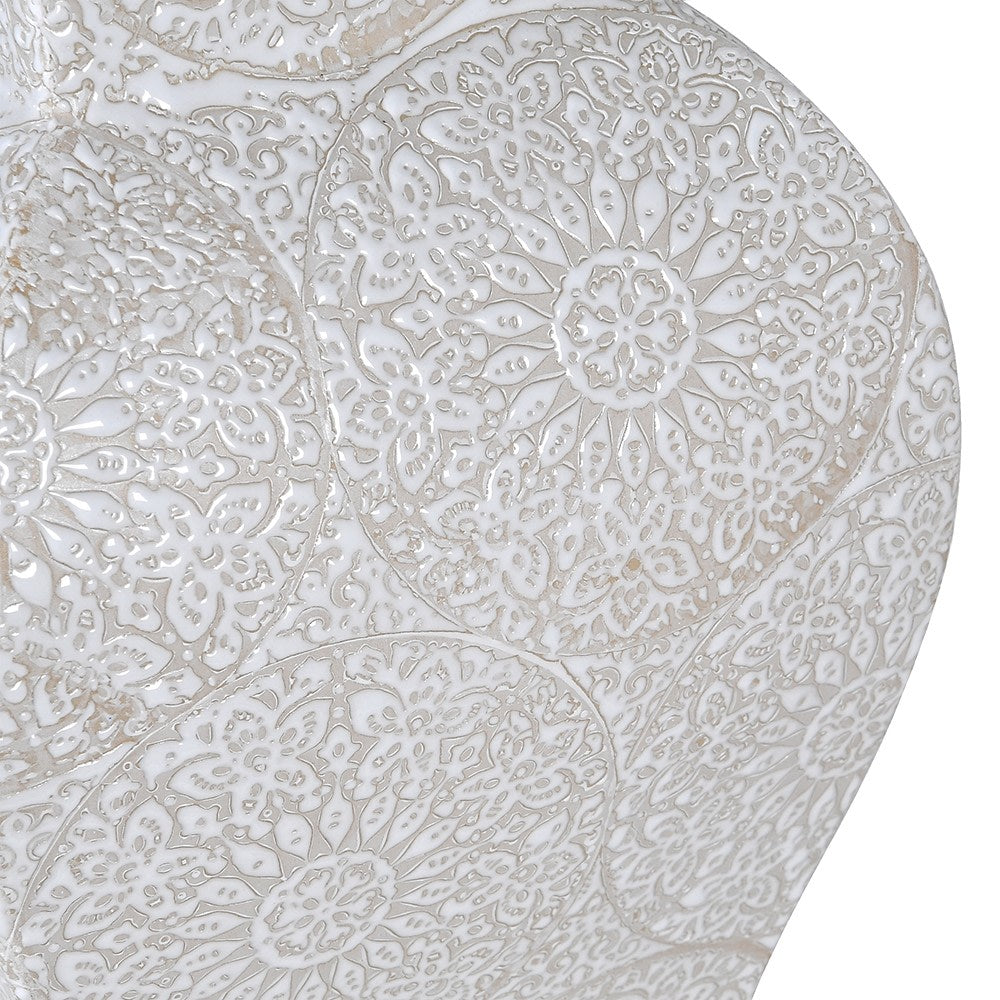 white patterned temple jar white patterned ginger jar white ginger jar white temple jar temple jar Small Patterned Ginger Jar Small Ginger Jar shelf styling set of temple jars patterned temple jar Patterned Ginger Jar Larger Patterned Ginger Jar Large Ginger Jar ginger jar