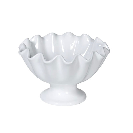 white bowl  wavy white plate  wavy white bowl  wavy edge decorative plate  wavy edge decorative bowl  key bowl  fruit bowl  entryway plate  entryway bowl  bowl styling  bowl, White wavy vase  White Vase  white glaze vase  wavy vase  vase styling  Vase  modern vase  hand made vase  hand made ceramic vase  faux stem vase  decorative pieces  ceramic vase