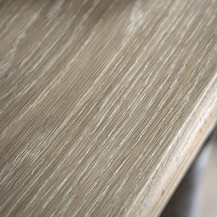 wren console table  shelf styling  Oak Sideboard  oak furniture  oak console tale  Oak Console Table  OAK CABINET  oak bobbin console  lime washed oak sideboard  lime washed console table  GREY WASH OAK CABINET  bobbing console table