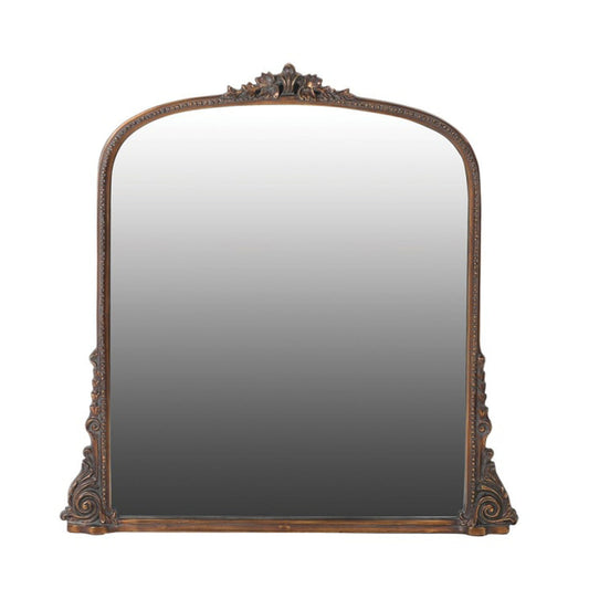 Gabriel Large 'Carved Effect' Wall Over mantle Mirror