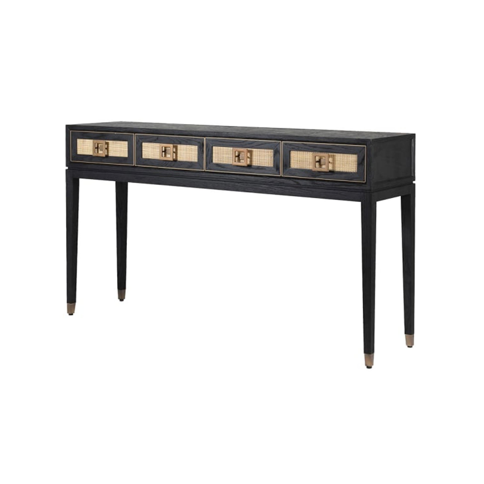 black and gold console table  rattan console  rattan hall table  rattan console table  black console table  black console  hallway table  entryway table  Oak Console Table  oak console tale  Console Table