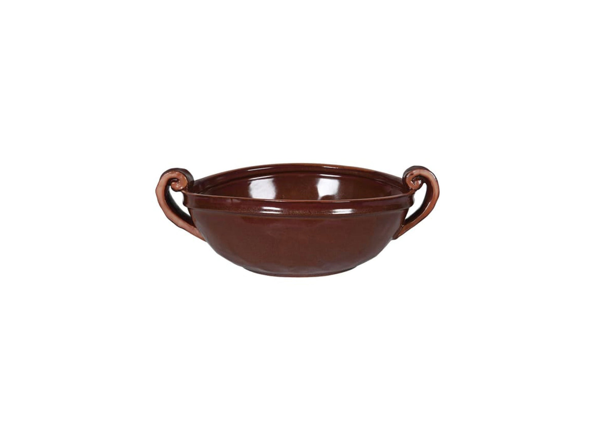 Reddish brown handled bowl, Reddish brown bowl, Reddish handled bowl, brown handled bowl, handled bowl, mc gee & co inspired handled bowl, decorative bowl