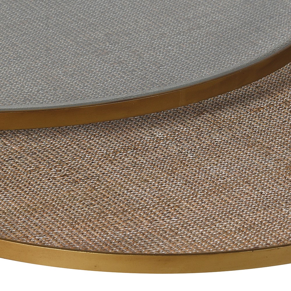 table  rustic coffee table  rattan coffee table  nest of coffee tables  nest of coffee table  living room styling  gold coffee table  glass and gold coffee table  coffee table tray  coffee table styling, Coffee table
