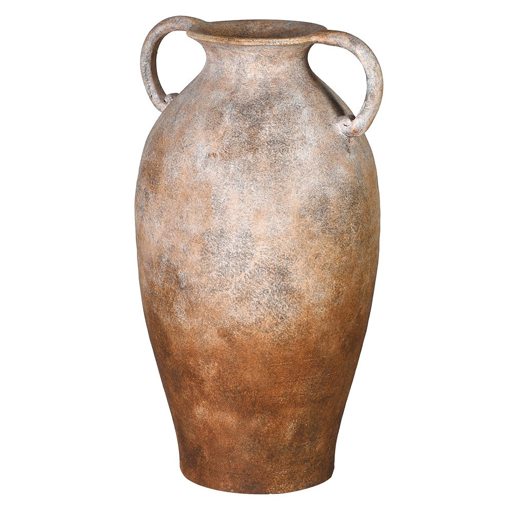 terracotta vase with handles
large 2 handle vase
mottle effect terracotta vase
rustic decorative vase
Mediterranean style home decor
vintage inspired ceramic vase
farmhouse decor vase
statement vase for console table
earthy tone decorative vessel
old world style pottery
modern organic home decor accents
McGee & Co inspired decor
vase
vase styling
modern vase
White Vase
distressed vase
traditional vase
vase with handles
vase decor
terracotta vase
Ceramic Vase with Handles
Distressed Cer