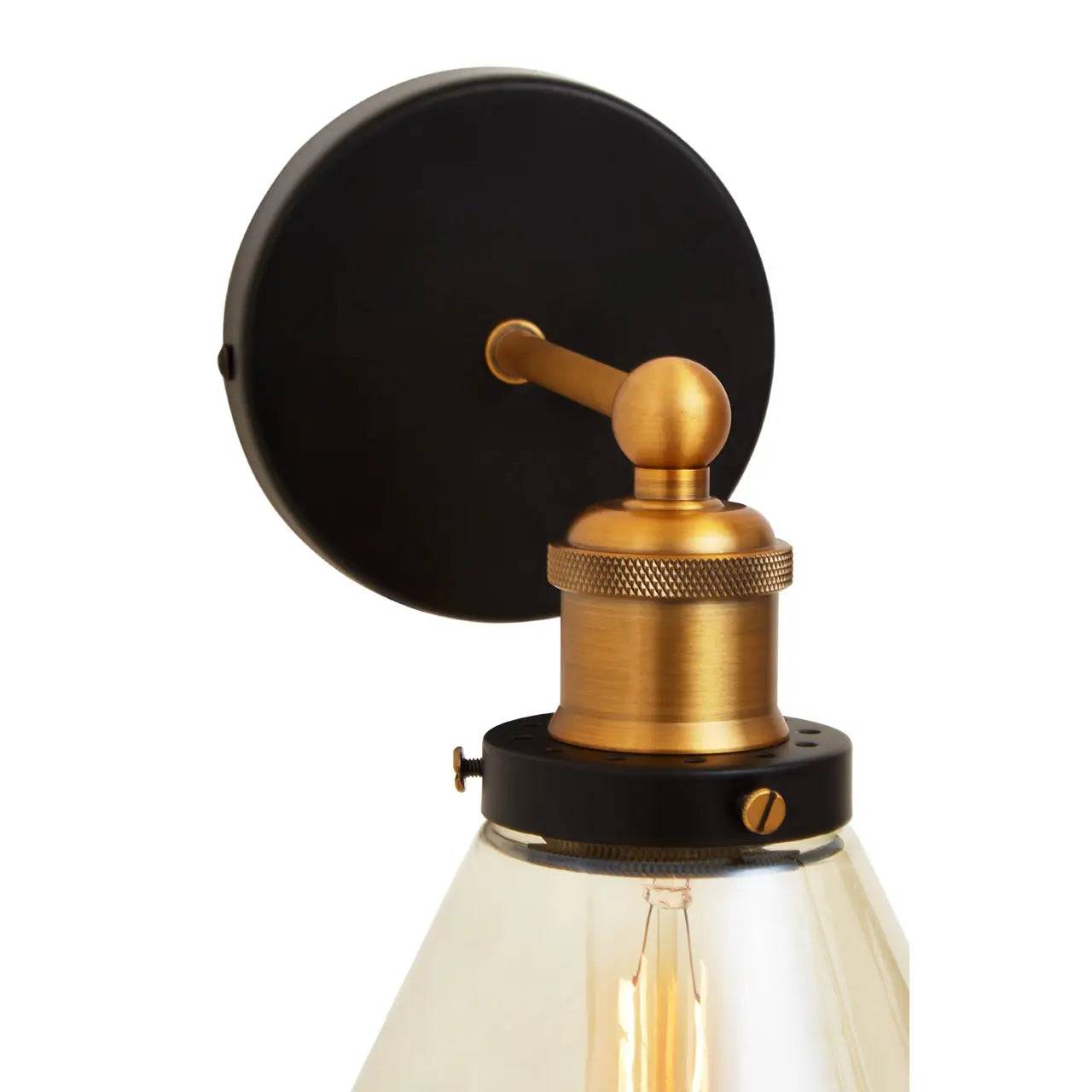 Black and gold wall light  Black and gold Sconce  cone wall sconce  cone wall light  brass wall sconce  brass wall light  gold wall sconce  gold wall light  bedside wall sconce  bedside wall light  wall lighting  modern wall light  modern wall sconce  Wall sconce  Wall light