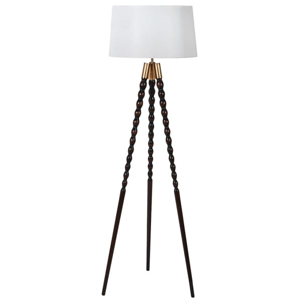 stylish light stylish lamp Northern Ireland United Kingdom Northern Ireland modern light modern lamp lux lighting Interior soft furnishings Home styling Home decor tripod lamp tripod floor lamp tripod floor light tripod light brass and wood floor lamp dark wood floor lamp floor light Floor Lamp