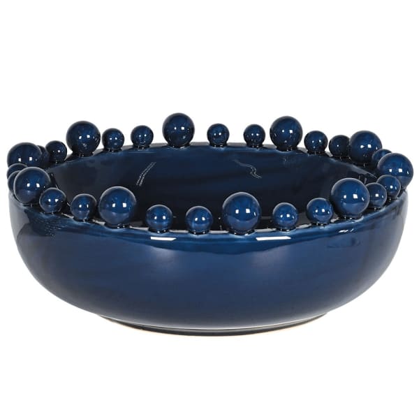 Bobble bowl  Ceramic bobble bowl  blue bobble bowl  blue bowl  bblue ceramic bobble bowl  bowl  bowl styling  Decor  Distressed bowl  fruit bowl  key bowl  moss bowl  blue bowl