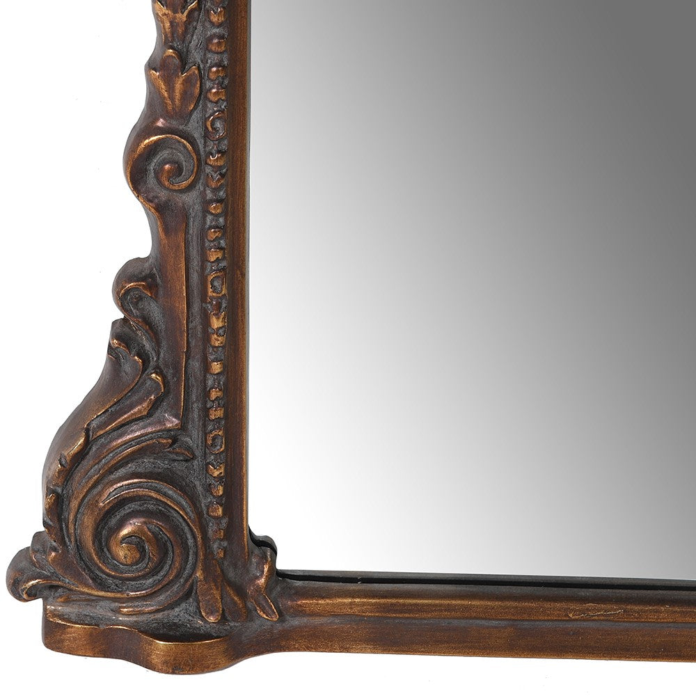 mirror  Ornate mirror  Large 'Carved Effect' Wall Over mantle Mirror  carved effect overmantle mirror  over mantle mirror  overmantle mirror  french style mirror  wood mirror  mantle mirror  large mirror  large overmantle mirror