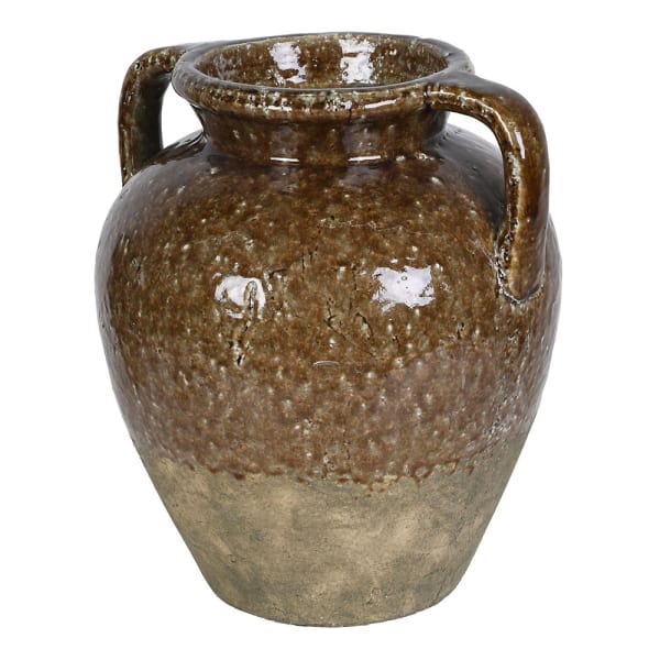 A rustic ceramic vase with two side handles, featuring a textured, speckled brown and beige glaze on a plain white background.
vase

neutral vase

mottle effect terracotta vase

modern vase

large vase

large terracotta vase

glazed terracotta vase

distressed vase

Distressed Ceramic Vase with Handles

classic neutral vase

Ceramic Vase with Handles

ceramic vase

Brown vase

brown ombre vase

brown hand blown vase

MOTTLED Brown Glaze Double Handled Vase

Brown Glaze Double Handled Vase

Mottled Glaze Dou