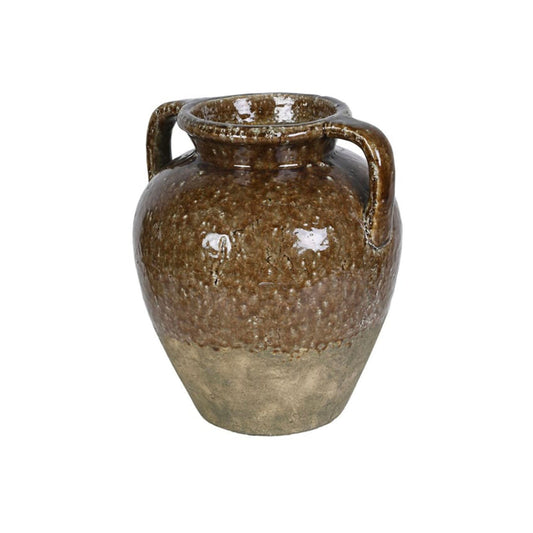 A rustic ceramic vase with two side handles, featuring a textured, speckled brown and beige glaze
vase

neutral vase

mottle effect terracotta vase

modern vase

large vase

large terracotta vase

glazed terracotta vase

distressed vase

Distressed Ceramic Vase with Handles

classic neutral vase

Ceramic Vase with Handles

ceramic vase

Brown vase

brown ombre vase

brown hand blown vase

MOTTLED Brown Glaze Double Handled Vase

Brown Glaze Double Handled Vase

Mottled Glaze Dou